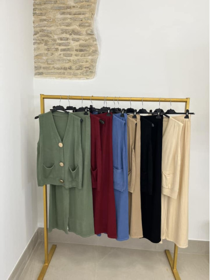 Conjunto punto detalle botones