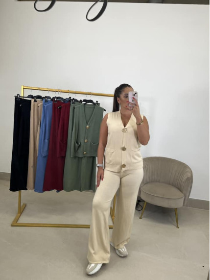 Conjunto punto detalle botones