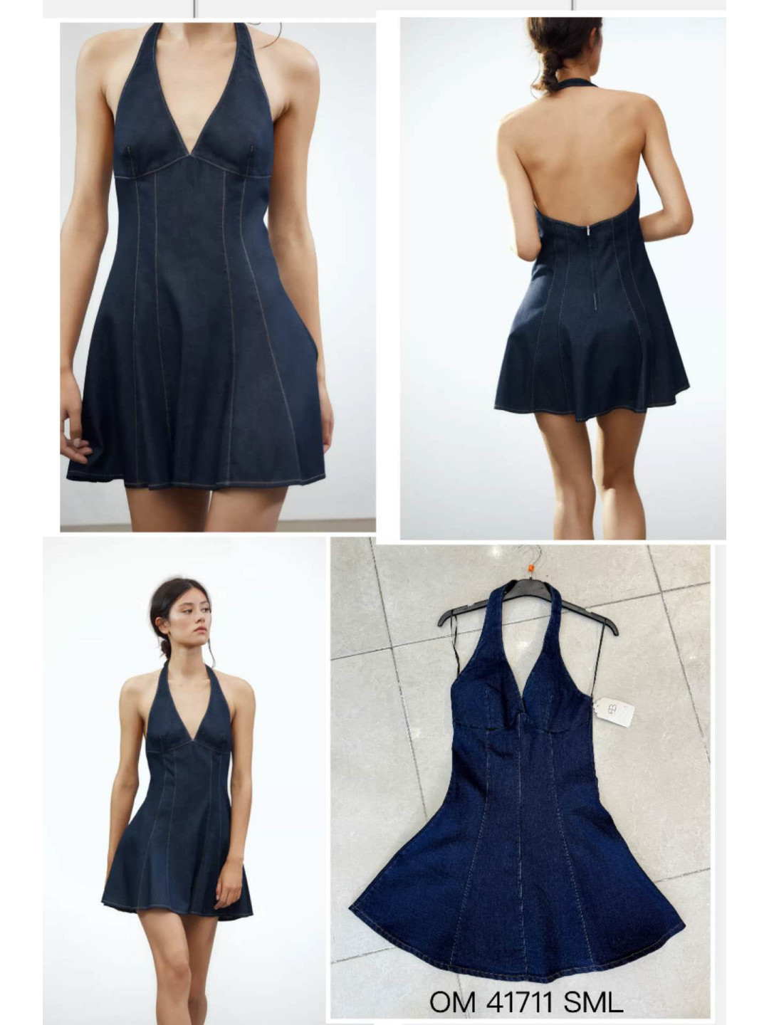 Vestido vaquero mini