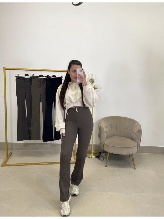 Legging canale cremallera