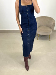 Vestido vaquero midi