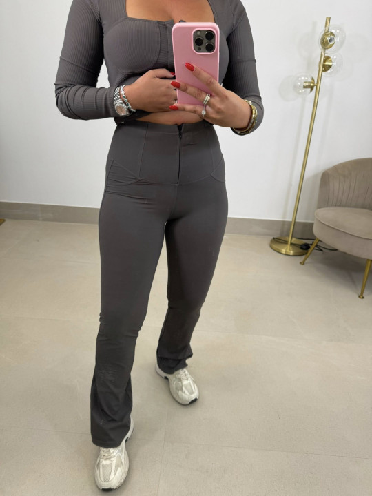 Legging canale cremallera