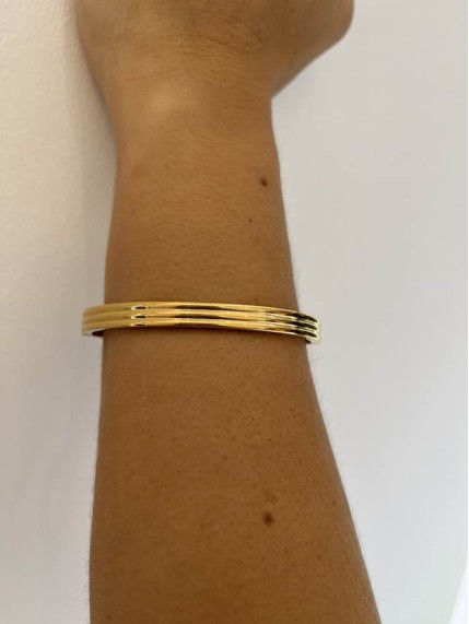 Brazalete dorado brocado