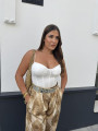Pantalon boho estampado