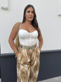 Pantalon boho estampado