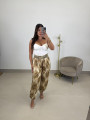 Pantalon boho estampado