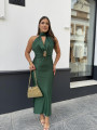 Vestido carmen verde