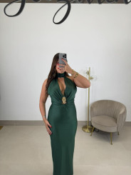 Vestido carmen verde