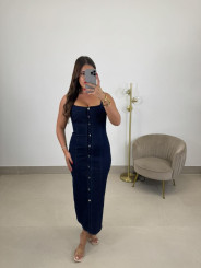 Vestido vaquero midi