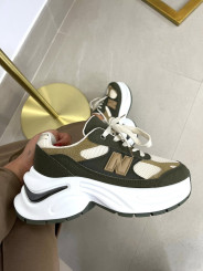 Zapatilla N verde
