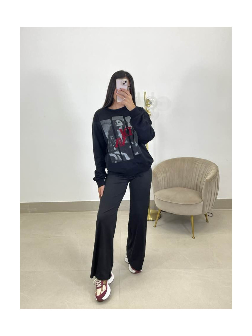 Legging campana bolsillo lateral