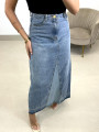 Falda vaquera denim combinación
