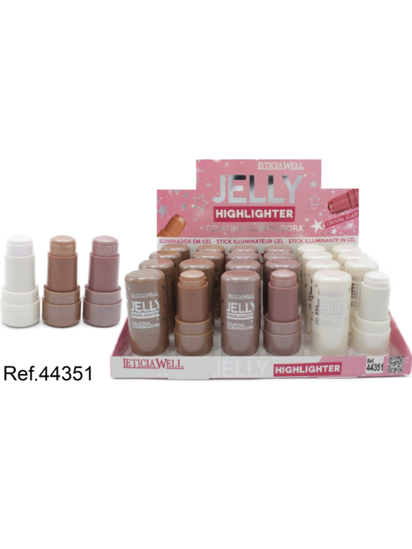 GELATINA ILUMINADORA EN STICK JELLY  LETICIA WELL
