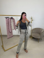 Pijama camisero animal print (3 piezas)