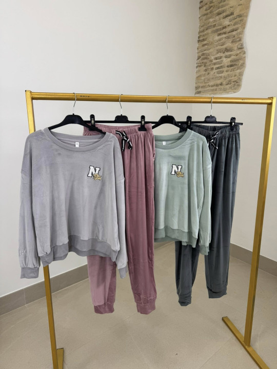 Pijama terciopelo