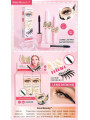 Mascara de pestañas long lasting waterproof kiss beauty