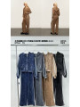 Conjunto desgastado rayas laterales