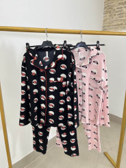 Pijama camisero minnie