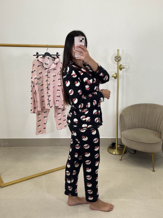 Pijama camisero minnie