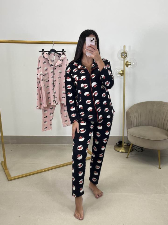 Pijama camisero minnie