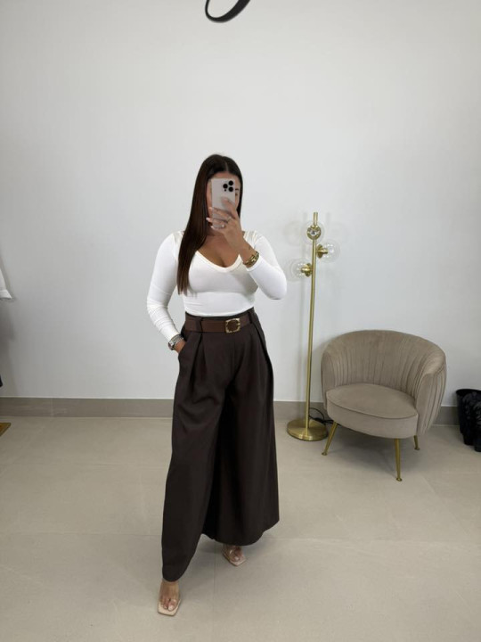 Pantalon pinzas ancho