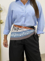 Camisa oxford celeste