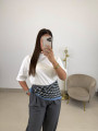 Pantalon pinzas balloon gris