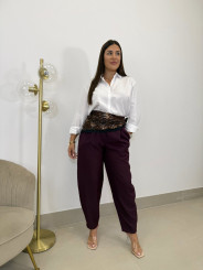 Camisa oxford blanca