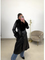 Gabardina Abrigo Bidart negro