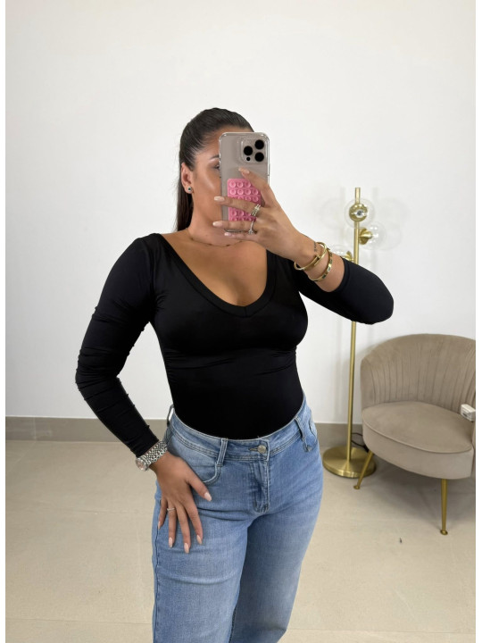 Top Brenda negro