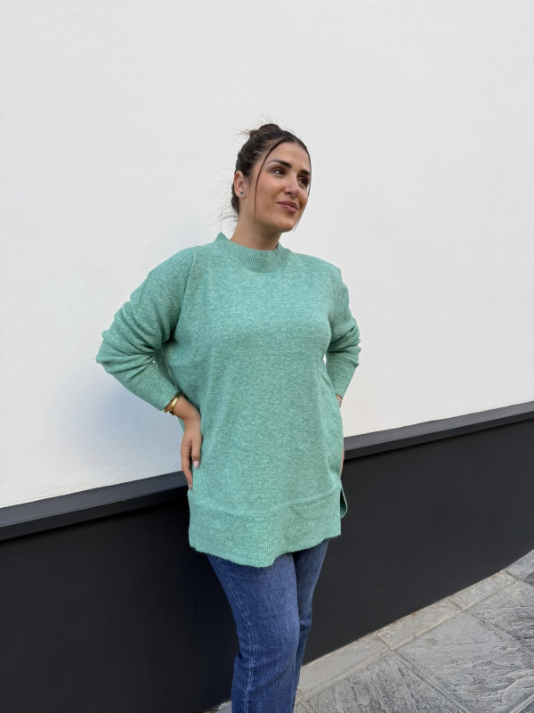 Jersey Diana verde agua