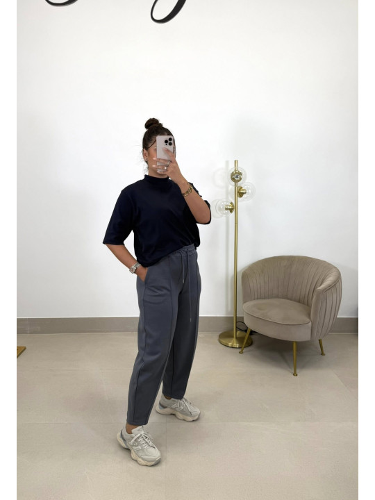 Camiseta oversize marino