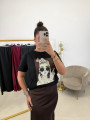 Camiseta woman negra