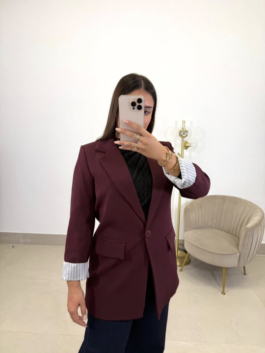 Blazer Sara tinto
