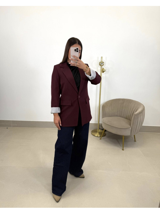 Blazer Sara tinto