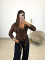 Top Claudia marron