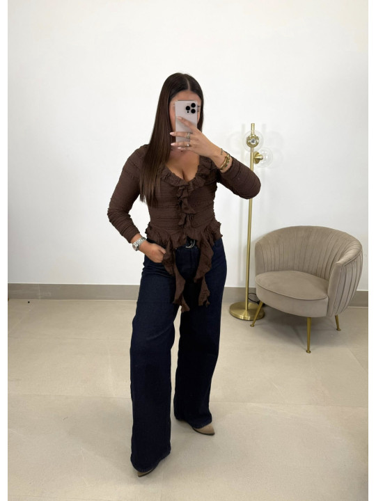 Top Claudia marron