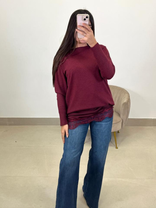 Jersey Maribel tinto