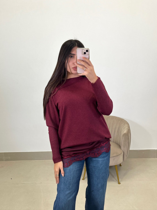 Jersey Maribel tinto
