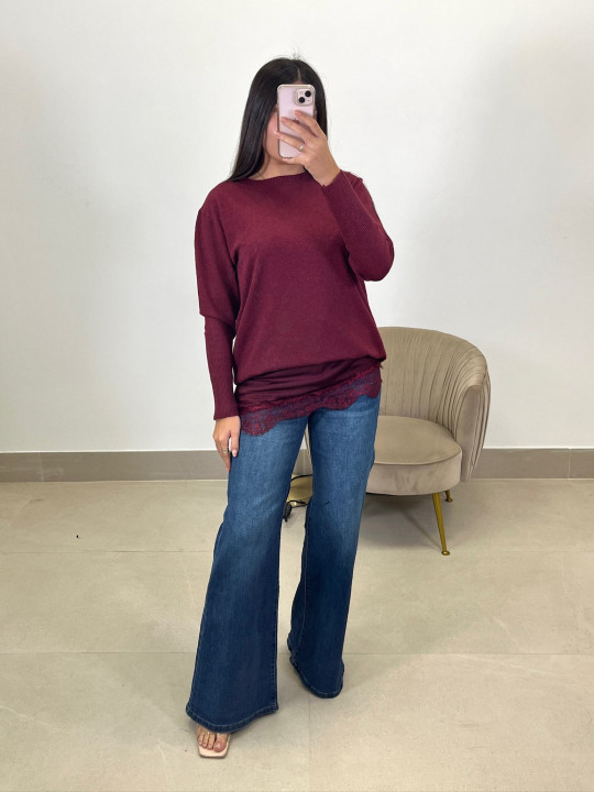 Jersey Maribel tinto