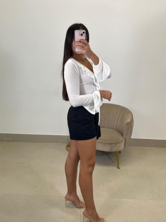 Top Camila blanco