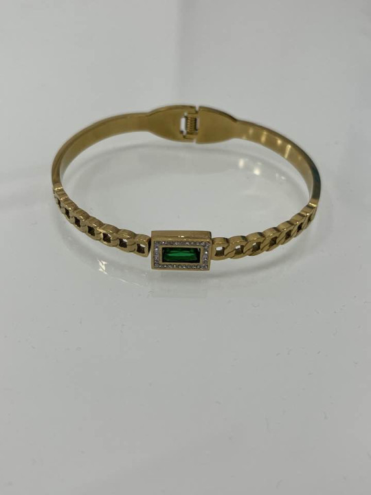 Brazalete circonita verde