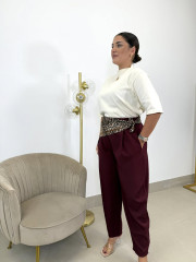 Camiseta oversize vainilla