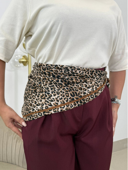 Pañuelo animal print