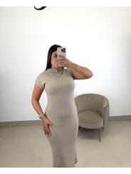 Vestido Olga beige