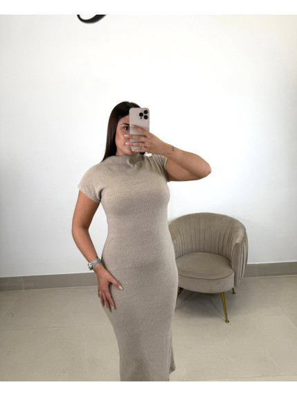 Vestido Olga beige