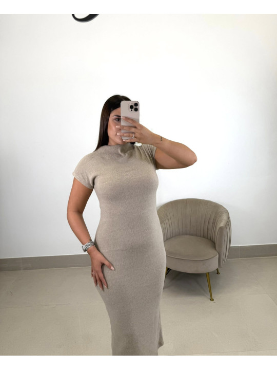 Vestido Olga beige Vestido Olga beige