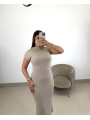 Vestido Olga beige Vestido Olga beige