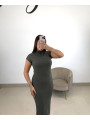 Vestido Olga gris oscuro Vestido Olga gris oscuro