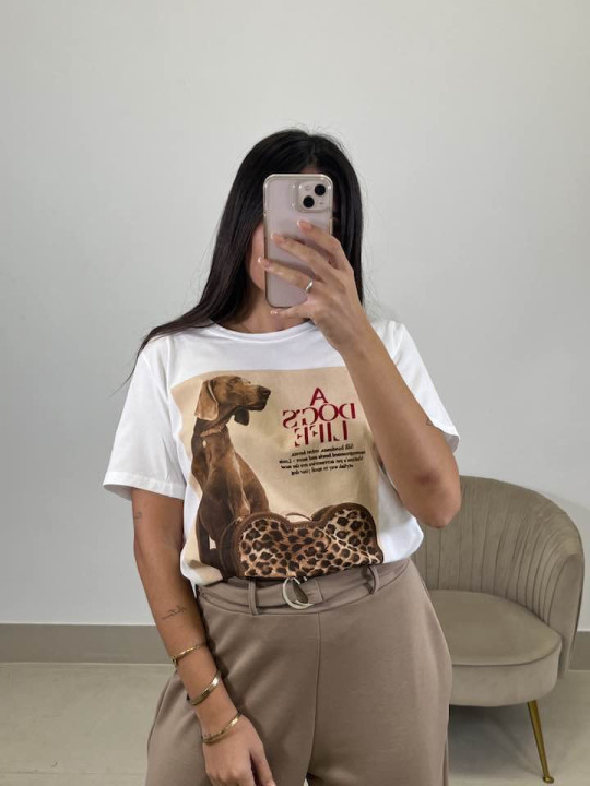 Camiseta a dog life Camiseta a dog life